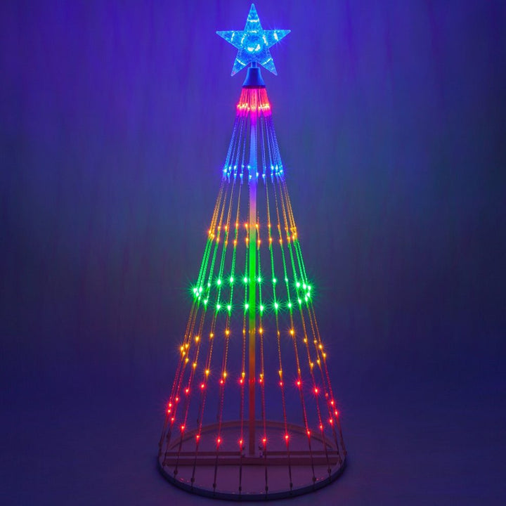 Colverro™ Animated Multicolor LED Outdoor Christmas Tree Light Show
