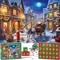 Colverro™ Christmas Jigsaw Puzzle 1000 Pieces with Holiday Designs