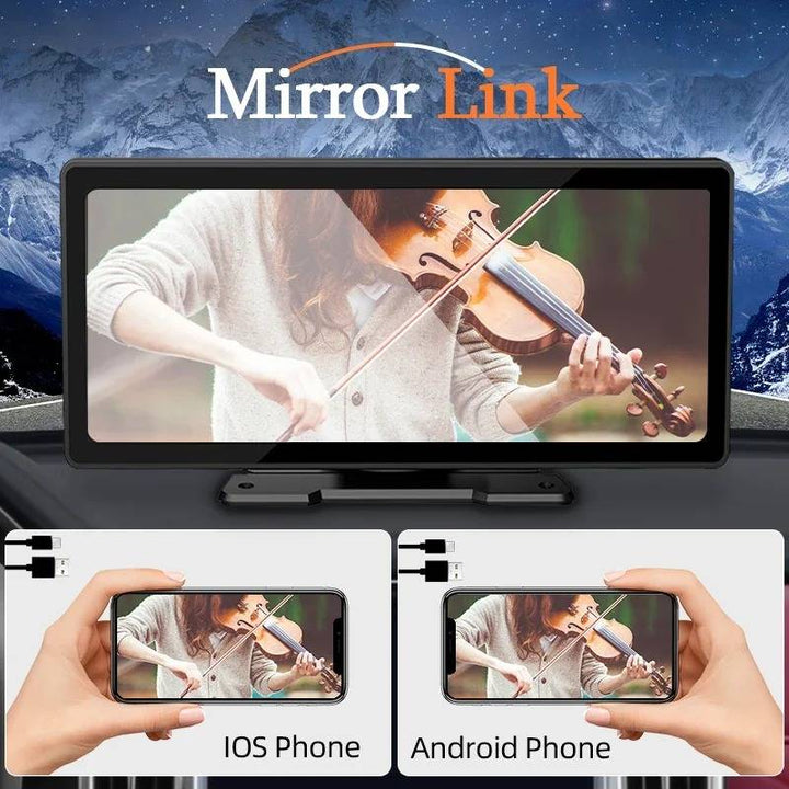 Colverro™ 10.26-Inch Touchscreen Car Stereo with CarPlay and Backup Camera