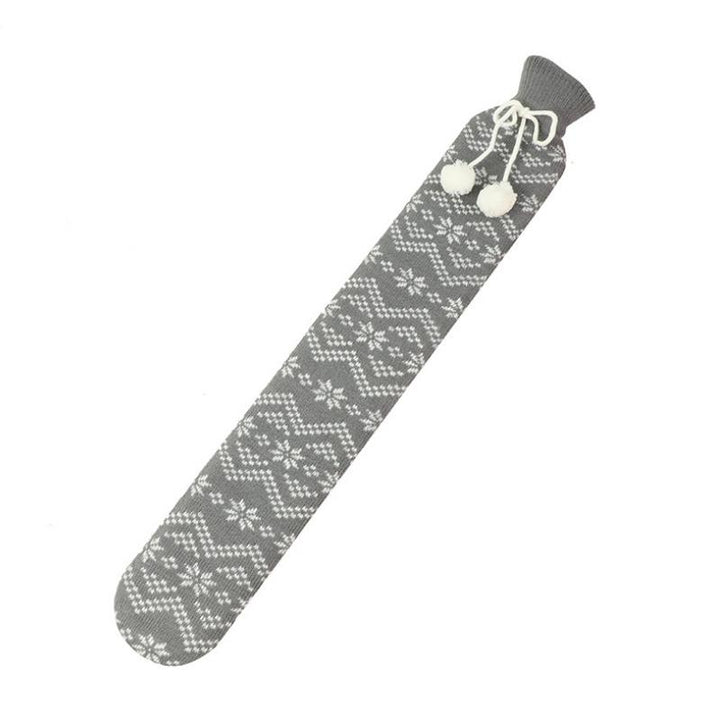 Colverro™ Extra-Long 72 cm Hot Water Bottle with Soft Cover