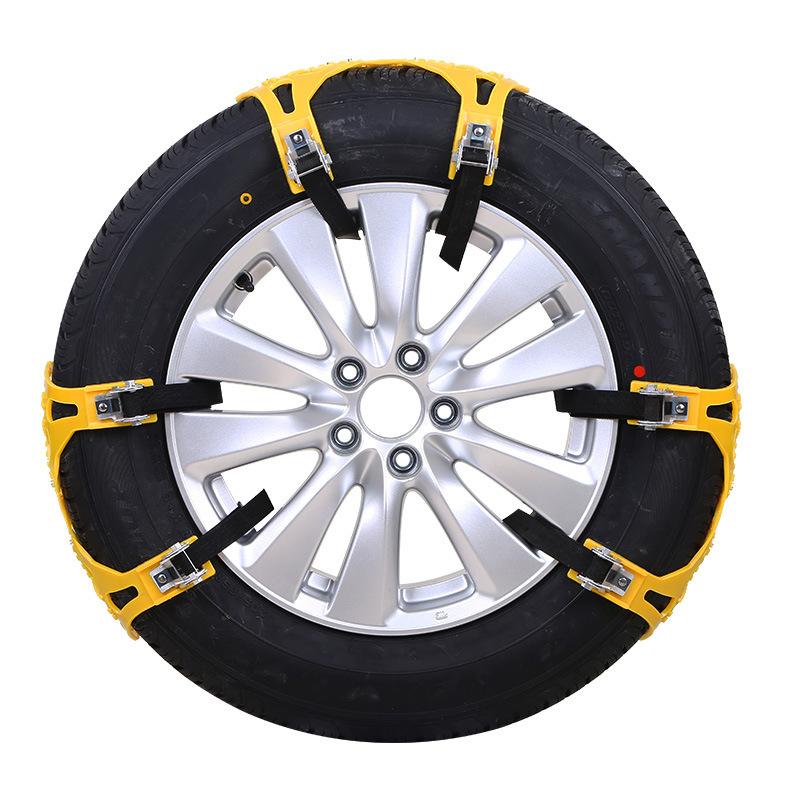Colverro™ Steel Snow Chains with X-Spikes for Traction on Ice and Snow