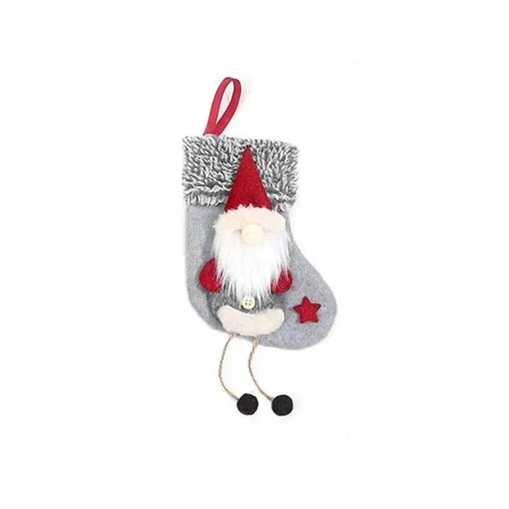 Colverro™ Mini Plush Christmas Stocking Hanging Ornament