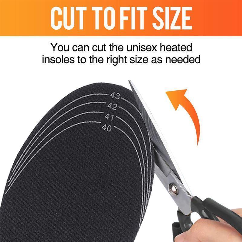 Colverro™ USB Heated Shoe Insoles That Trim to Fit Boots and Sneakers