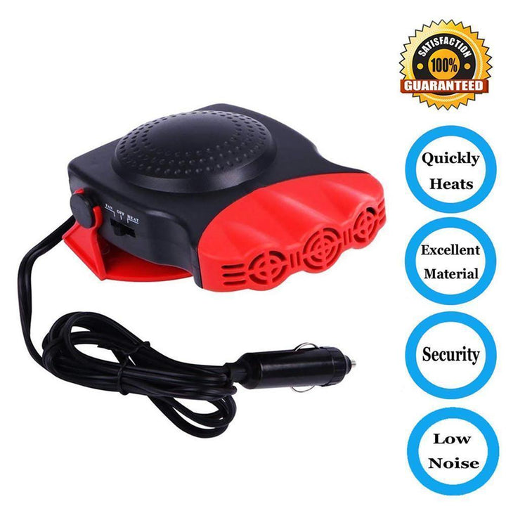 Colverro™ 12V Car Heater and Defroster for Fogged Windows