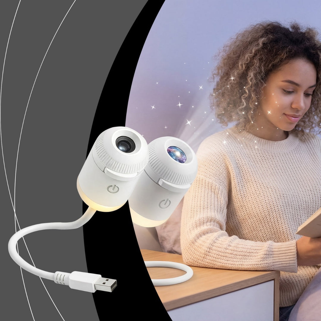 Starry Sky Projection Night Light, USB, 300 Lumens