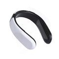 White U-shaped heated neck warmer