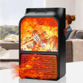 Colverro™ Plug-In Flame Effect Heater with Remote Control and Timer