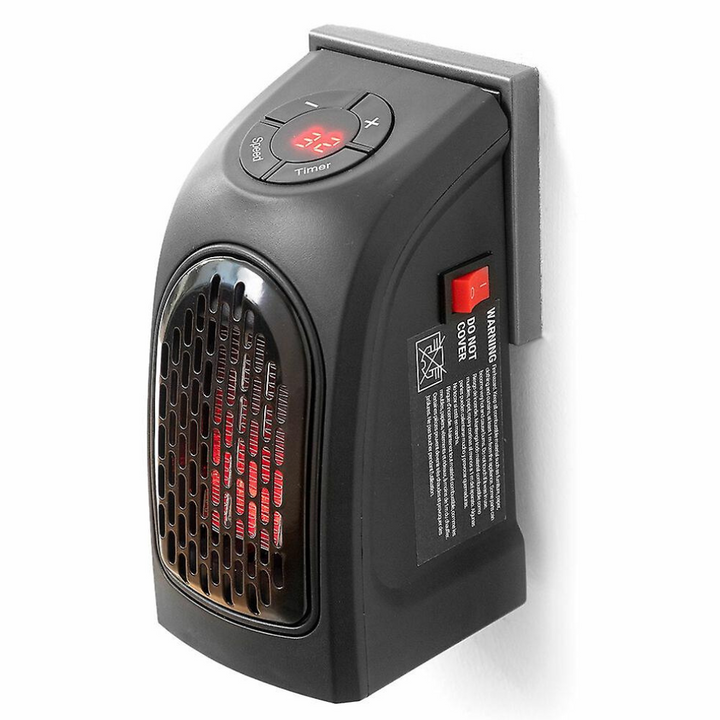 Colverro™ Plug-In Wall Outlet Fan Heater with PTC Thermostat