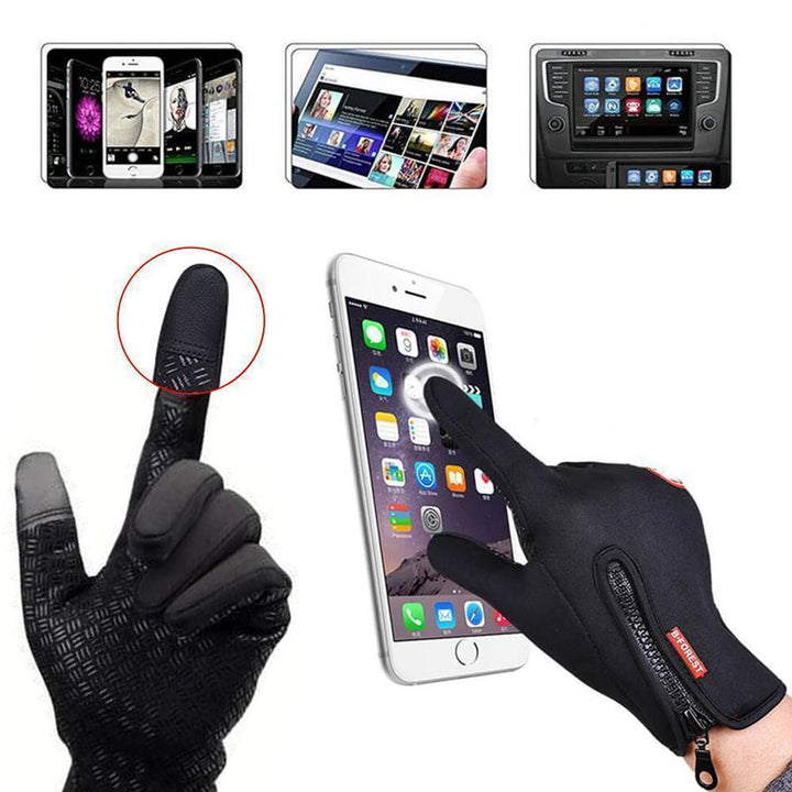 Colverro™ Waterproof Thermal Gloves with Touchscreen Tips and Grip