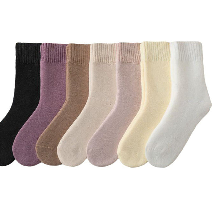 Colverro™ Fleece-Lined Thermal Socks for Women, Set of 3 Pairs