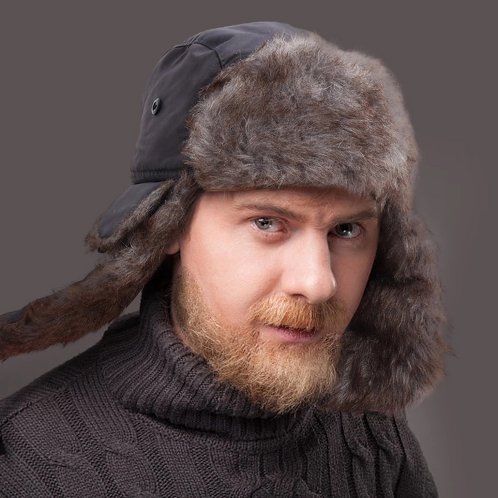 Colverro™ Faux Fur Aviator Hat with Earflaps for Bitter Cold Days