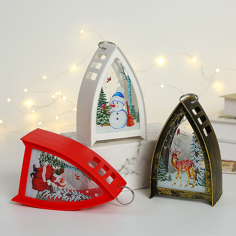 Colverro™ Hand-Painted LED Christmas Figures – Santa, Snowman and Reindeer