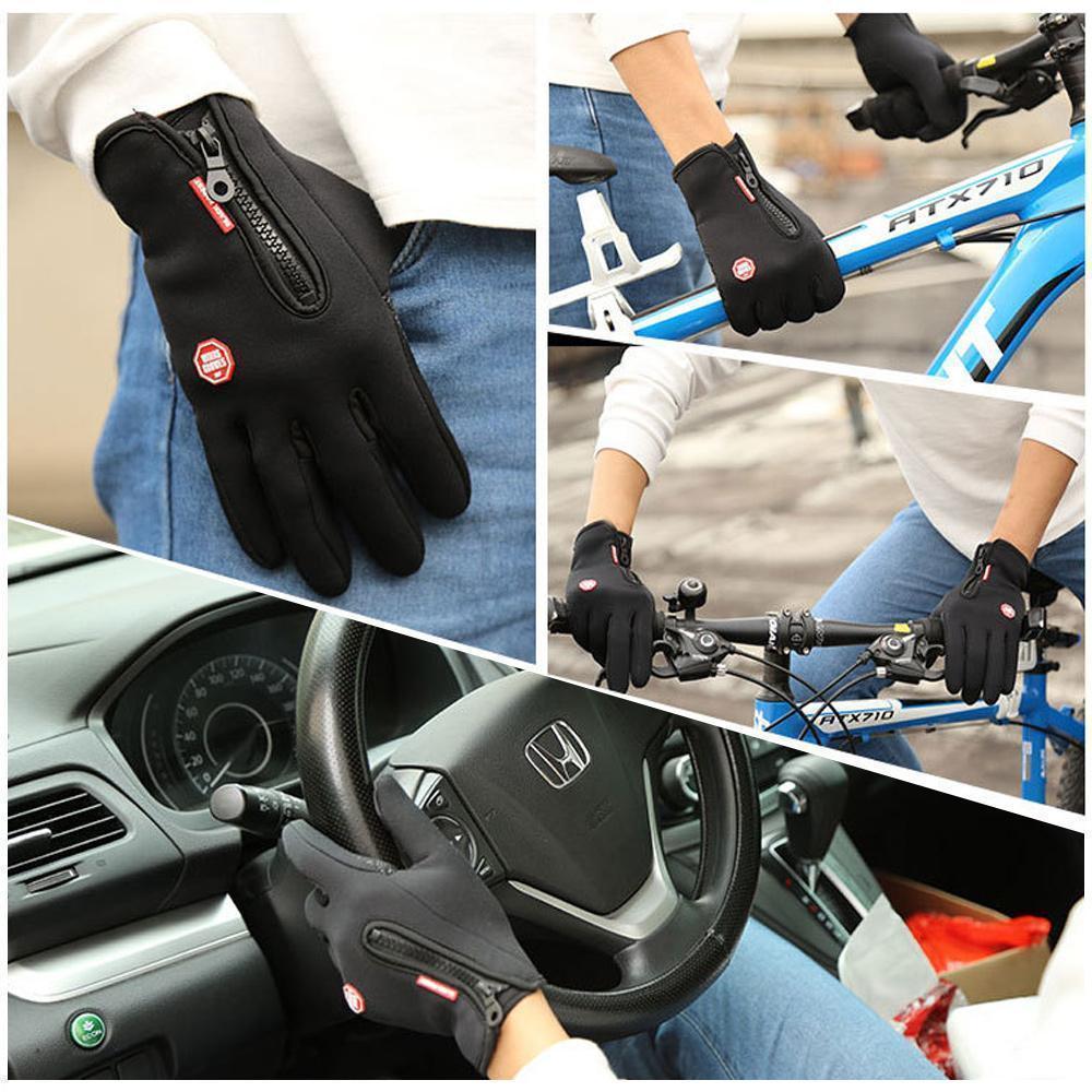 Colverro™ Waterproof Thermal Gloves with Touchscreen Tips and Grip