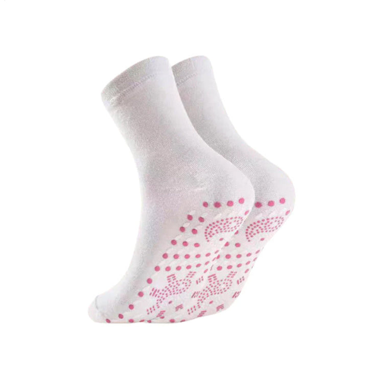 Colverro™ Self-Warming Tourmaline Socks with Massage Texture, 2 Pairs
