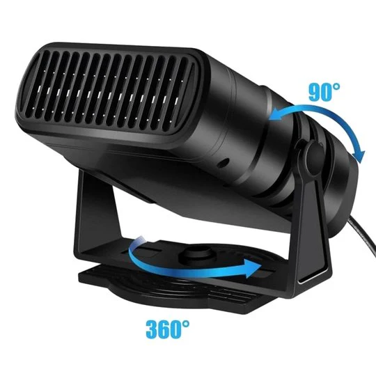 Colverro™ 12V Car Heater and Cooling Fan with 360° Rotating Base