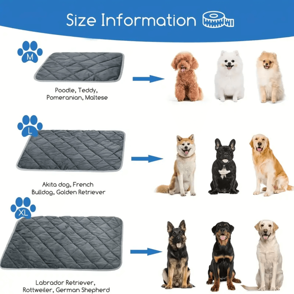 Colverro™ Self-Warming Pet Pad with Non-Slip Base for Dogs and Cats