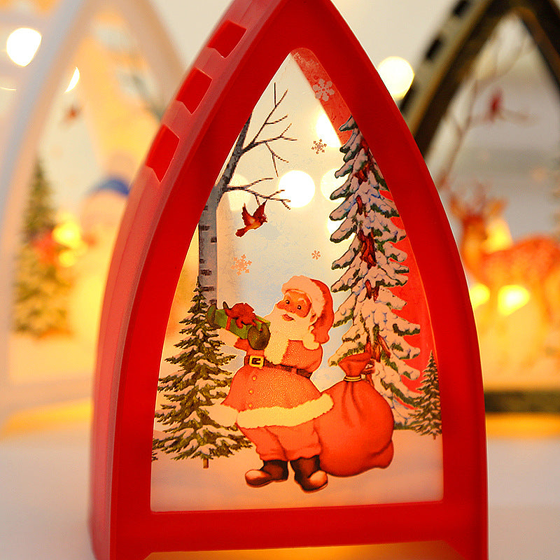 Colverro™ Hand-Painted LED Christmas Figures – Santa, Snowman and Reindeer