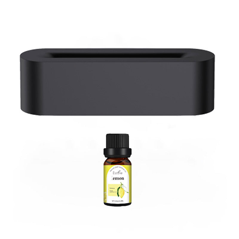 Flame Diffuser with 7 Colors and Essential Oil Set, Cool Mist