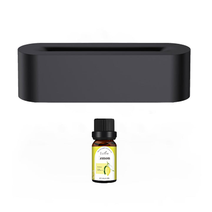Flame Diffuser with 7 Colors and Essential Oil Set, Cool Mist