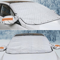 Colverro™ Magnetic Windshield and Side Mirror Cover, Universal 89 x 43 in