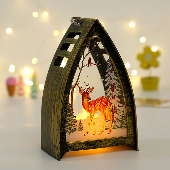 Colverro™ Hand-Painted LED Christmas Figures – Santa, Snowman and Reindeer