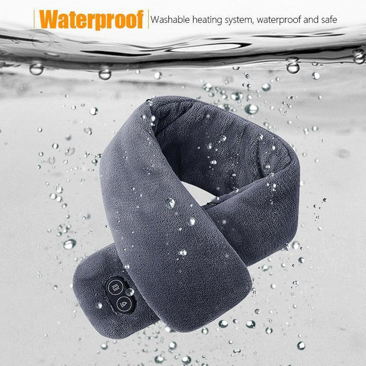 Colverro™ Heated Neck Scarf with Vibration Massage and USB Power