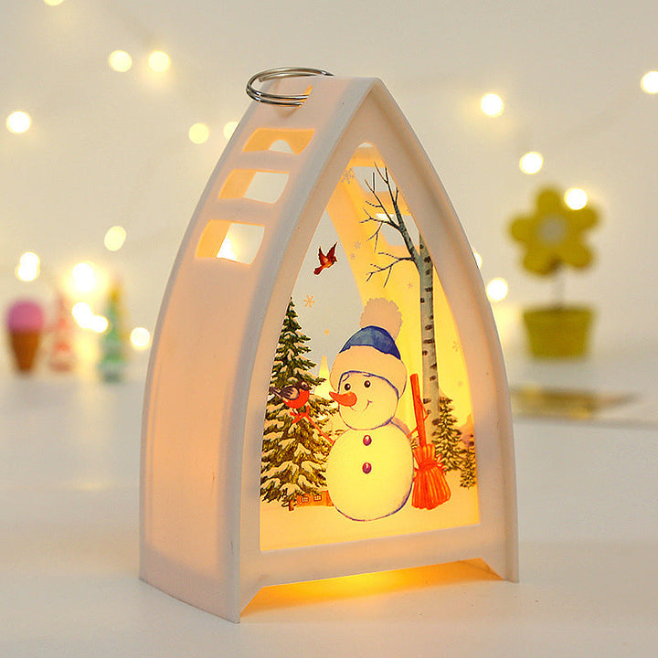 Colverro™ Hand-Painted LED Christmas Figures – Santa, Snowman and Reindeer