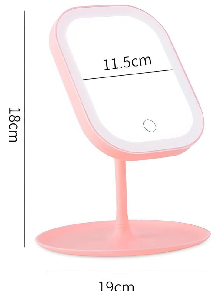 Colverro™ Portable LED Makeup Mirror with Three Light Modes and Dimmer