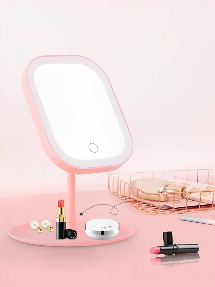 Colverro™ Portable LED Makeup Mirror with Three Light Modes and Dimmer