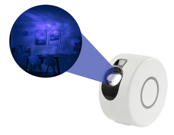 Colverro Rotating Galaxy Projector with Remote – 7 Colors and Starry Sky