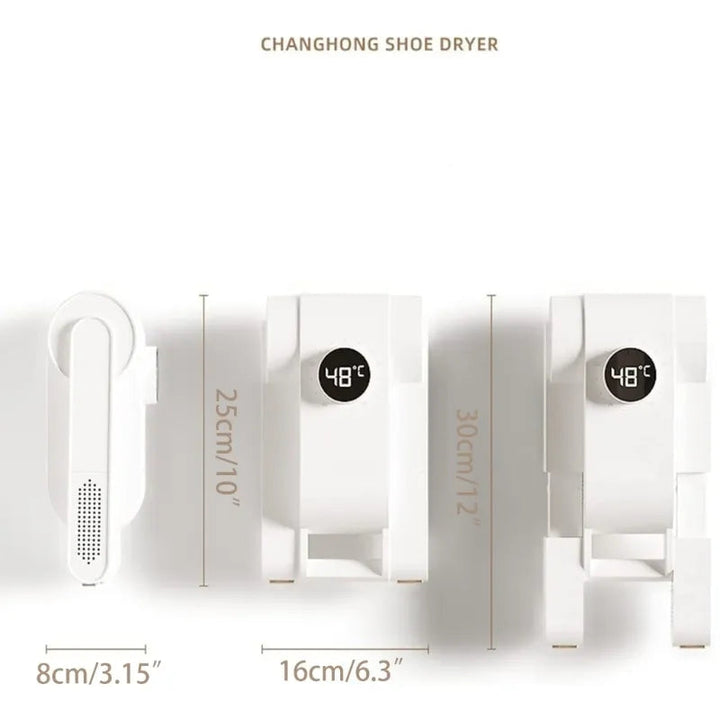 Colverro™ Electric Shoe Dryer and Dehumidifier for Fresh, Dry Footwear