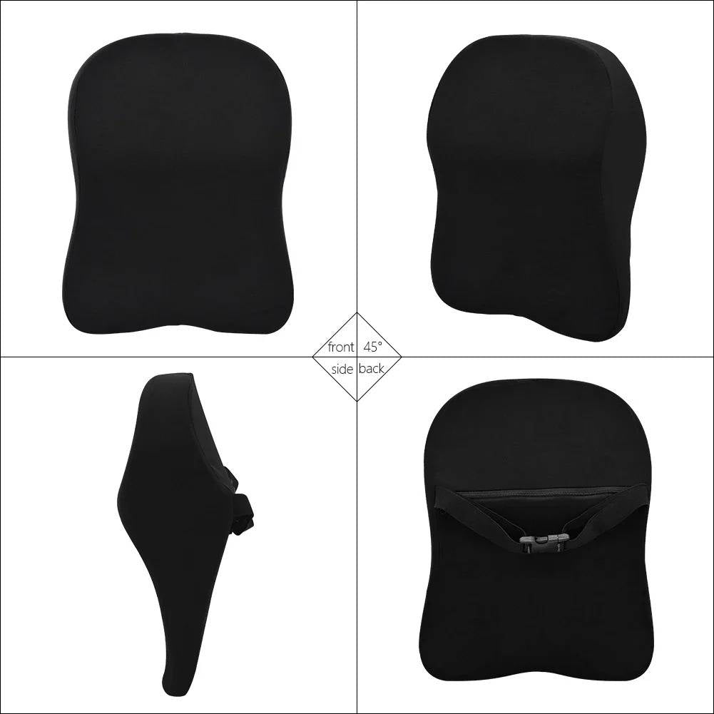 Colverro™ Memory Foam Car Lumbar Pillow with Adjustable Height Support