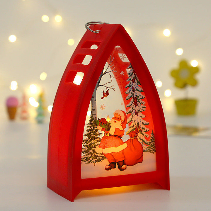 Colverro™ Hand-Painted LED Christmas Figures – Santa, Snowman and Reindeer