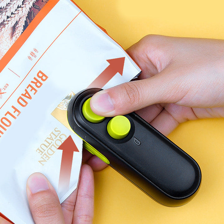 Colverro™ Rechargeable Mini Bag Heat Sealer with Built-In Cutter