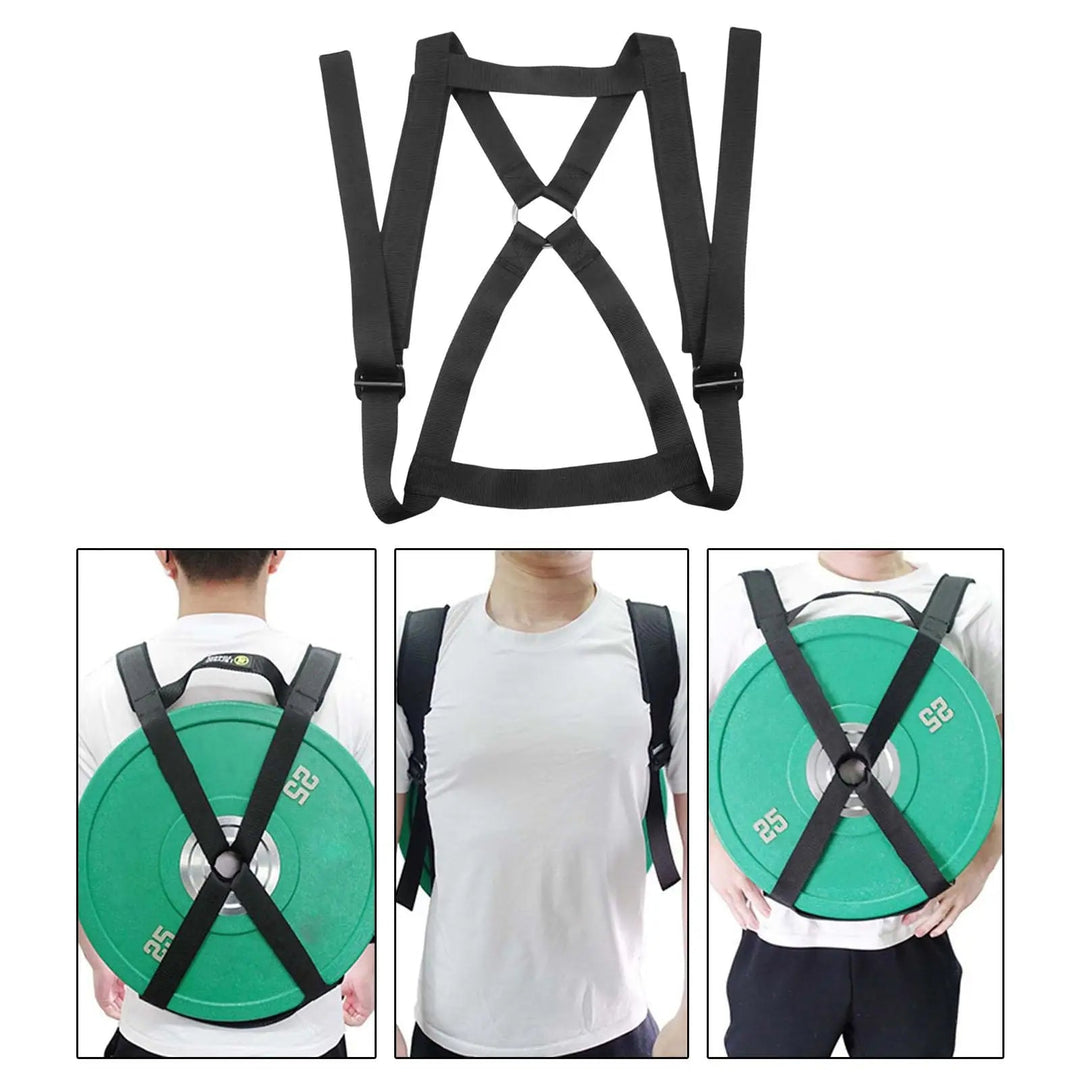 Colverro™ Adjustable Weighted Vest for Barbell Plates with Padded Back