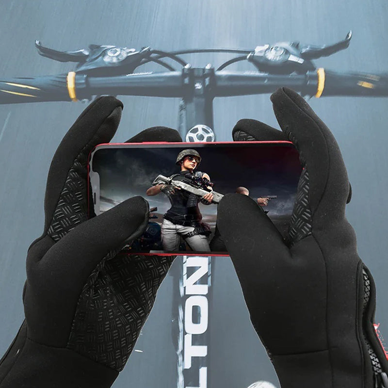 Colverro™ Water-Repellent Fleece-Lined Winter Gloves with Touchscreen