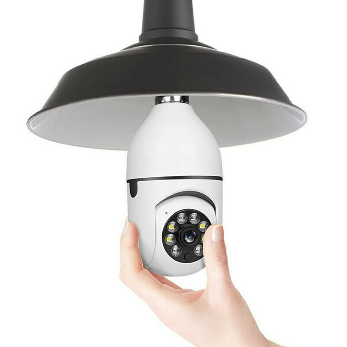 Colverro™ WiFi Light Bulb Security Camera with Night Vision