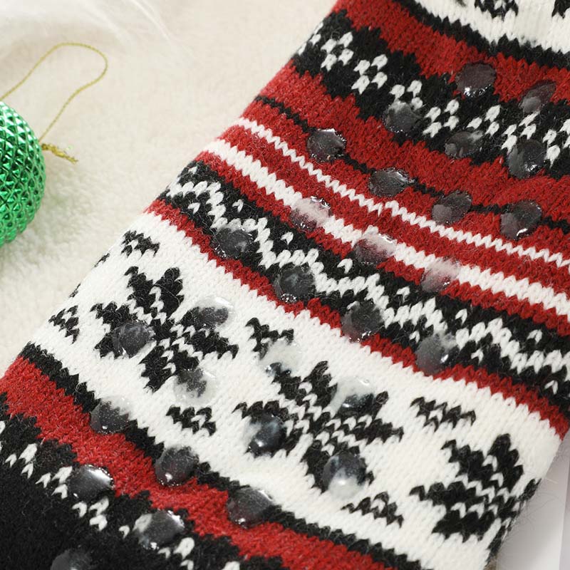 Colverro™ Ultra-Thick Snowflake Slipper Socks with Silicone Grip Soles