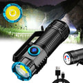 Colverro™ Rechargeable 1000 Lumen LED Flashlight with Magnetic Tail