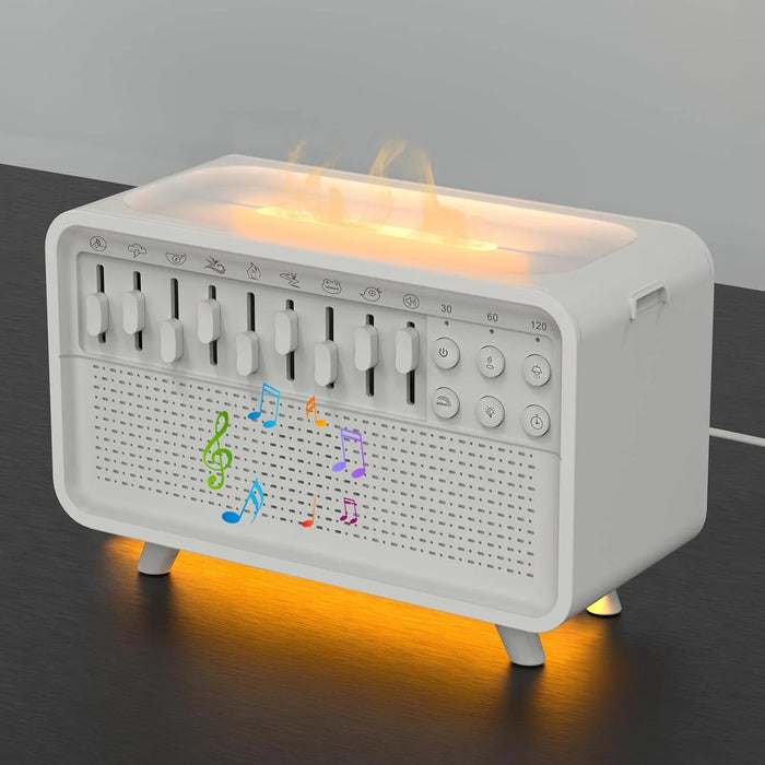 Colverro™ White Noise Machine with Humidifier, Night Light and Bluetooth