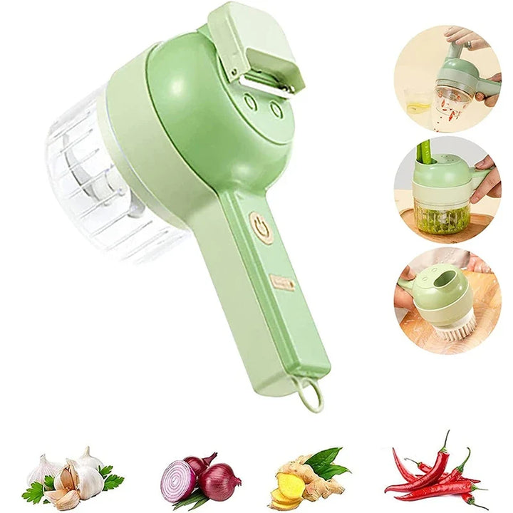 Colverro™ 4-in-1 Electric Food Cutter to Chop, Slice, Shred and Grate