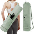 Colverro™ Yoga Mat Carrier Bag with Wet Pocket and Water Bottle Holder