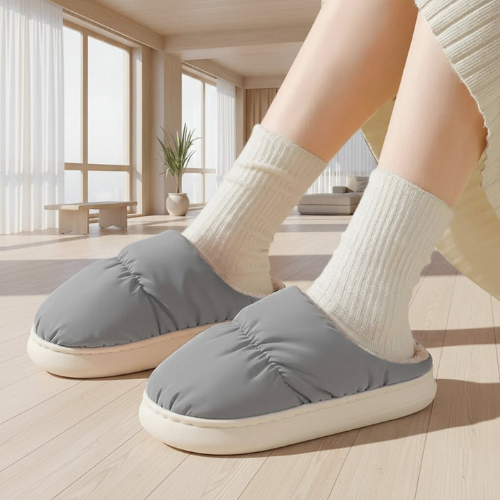 Colverro™ USB Heated Slippers with Soft Plush Lining for Cold Feet