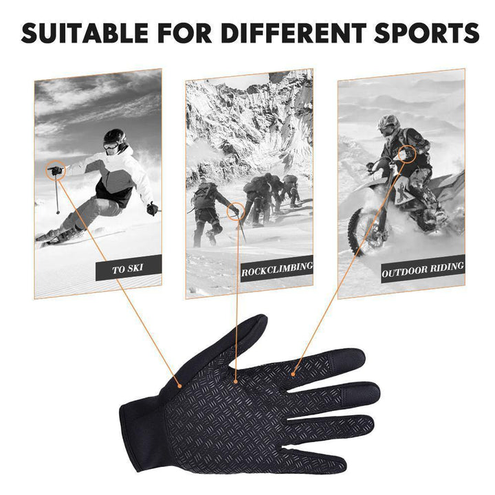 Colverro™ Waterproof Thermal Gloves with Touchscreen Tips and Grip