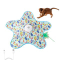 Colverro™ Interactive Hide and Seek Cat Toy with Moving Feather