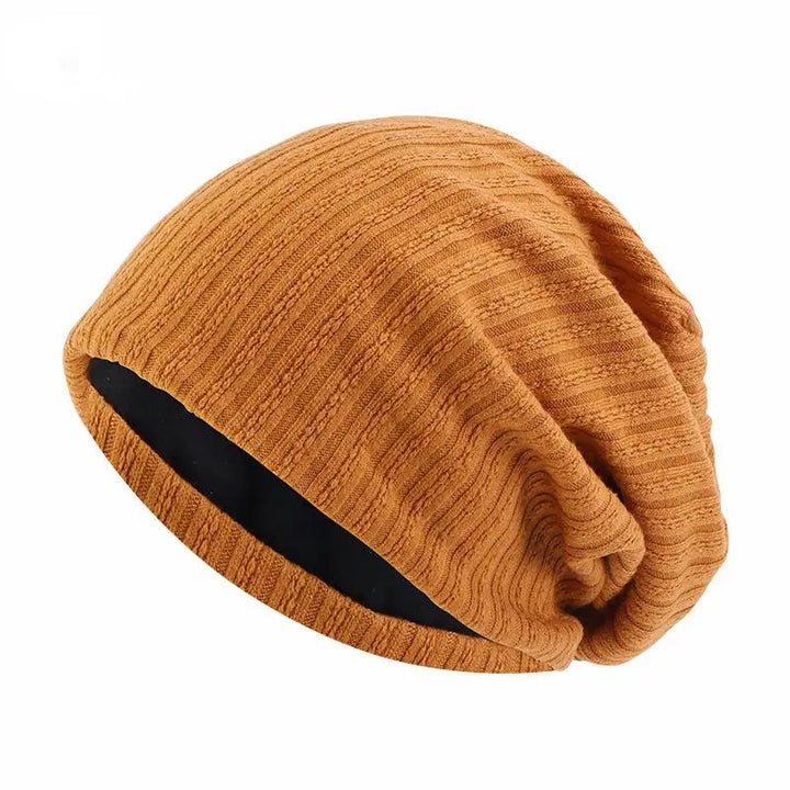 Colverro™ Wheat Pattern Double-Layer Cotton Beanie for Everyday Wear