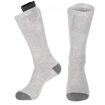 Colverro™ USB Rechargeable Heated Socks with Toe and Sole Warmth
