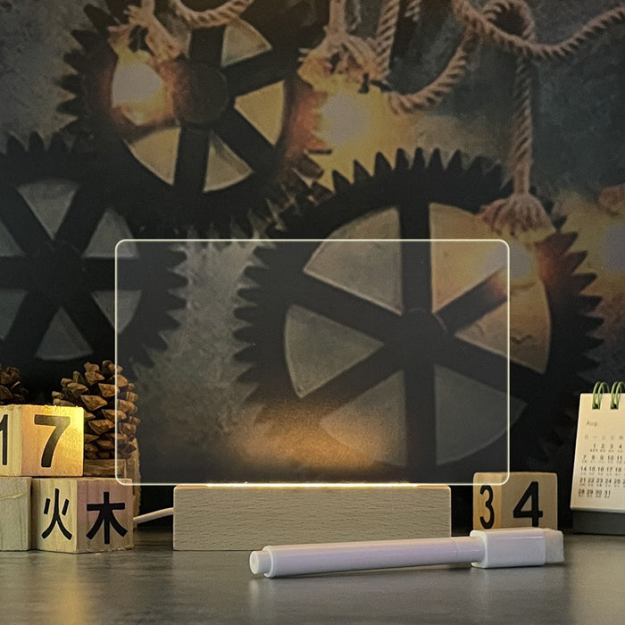 Colverro LED Message Board Lamp with Glow Pen