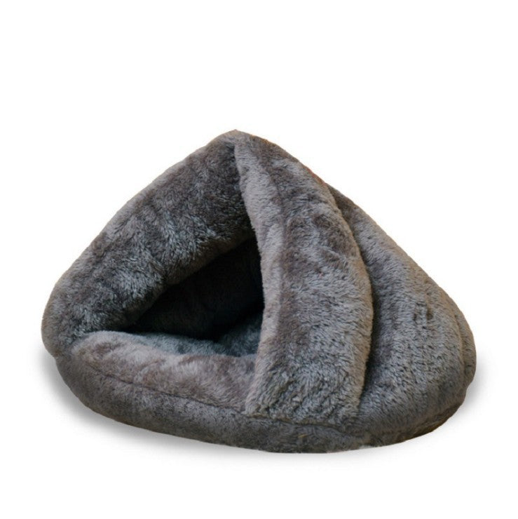 Colverro™ Self-Warming Cat Bed with Soft Faux Fur and Non-Slip Base