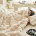 Colverro™ Double-Sided Fleece Blanket in Silky Faux Rabbit Fur